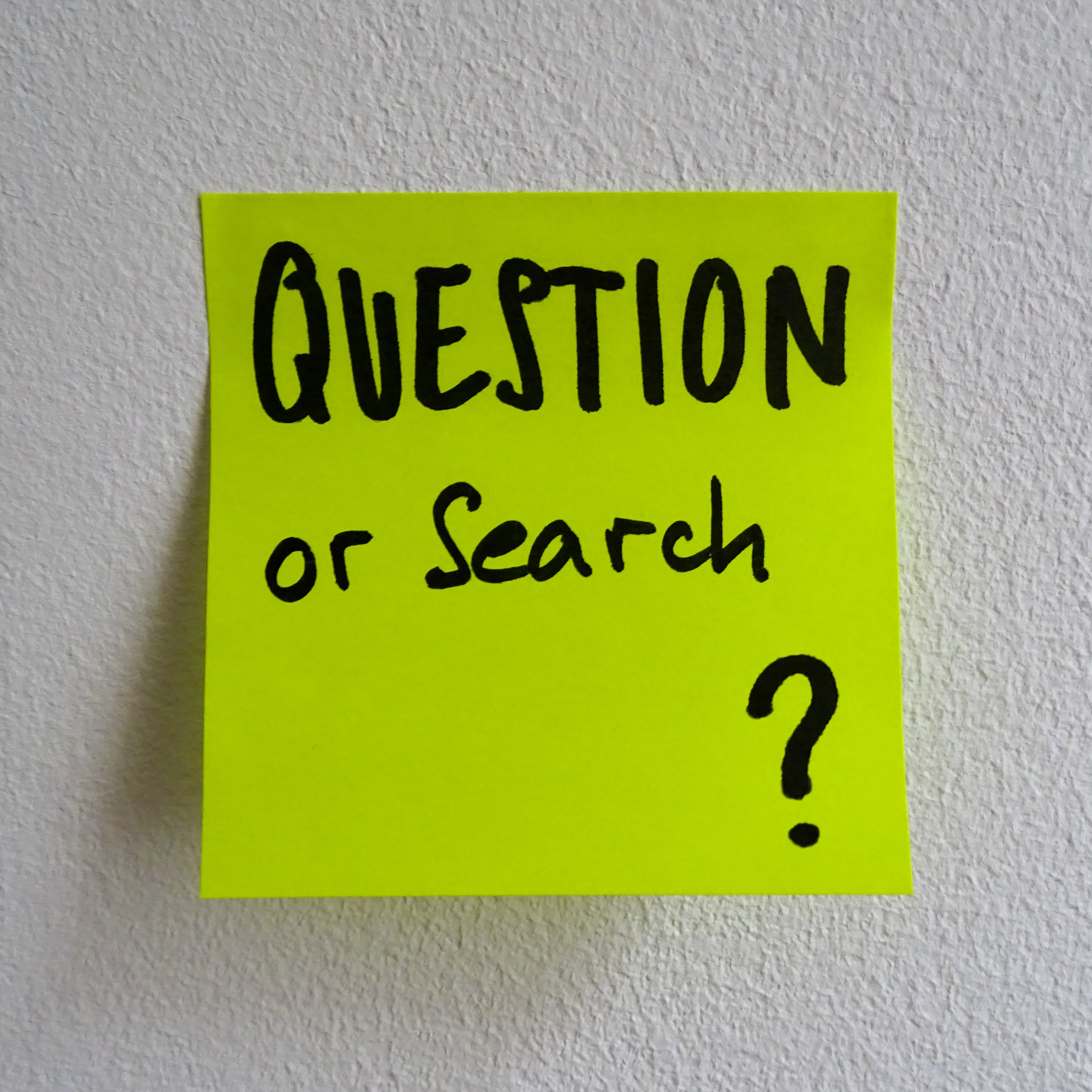 Question (or Search)